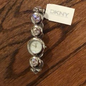 NWT DKNY embellished watch with Swiss parts